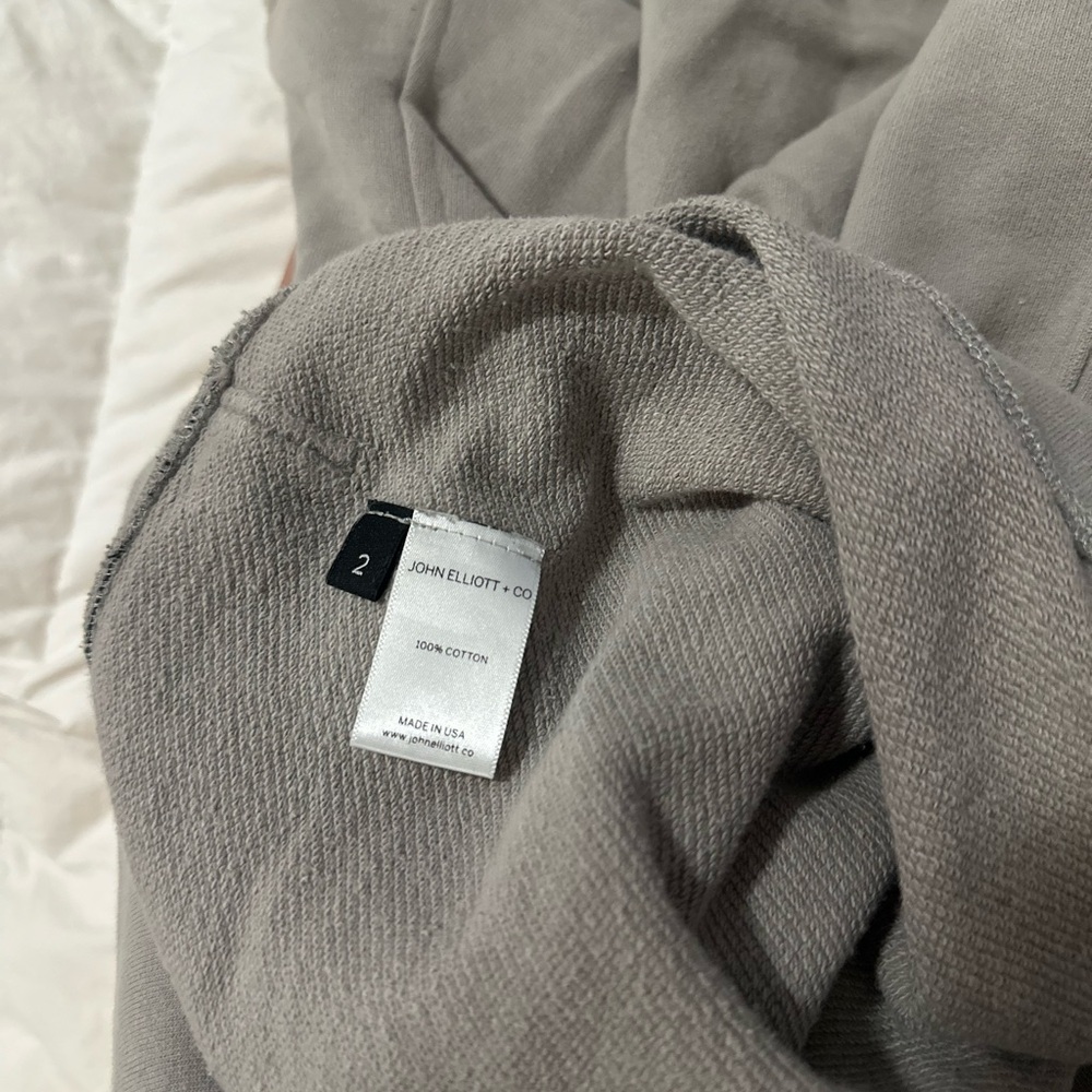 John Elliott Gray Hoodie - Picture 3 of 5